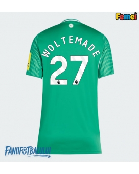 Newcastle United Nick Woltemade #27 Tricou Fotbal Replică 2025-26 Femei Deplasare